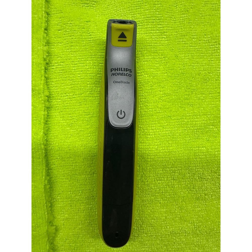 Philips Norelco OneBlade Electric Trimmer Shaver Handle QP2520 Lime Green Black